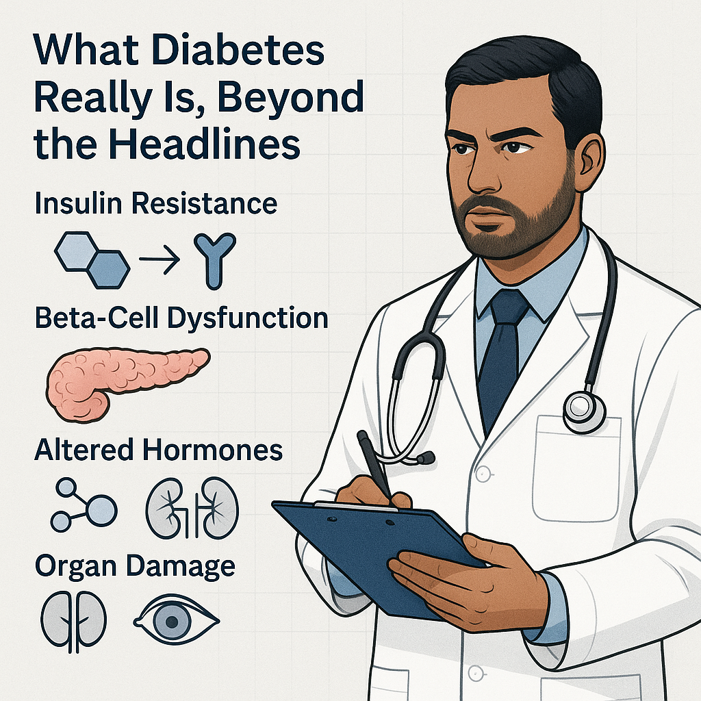 What diabetes really is, beyond the headlines Post image